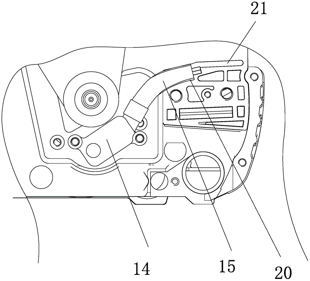 Engine oil oil-way system of gasoline engine