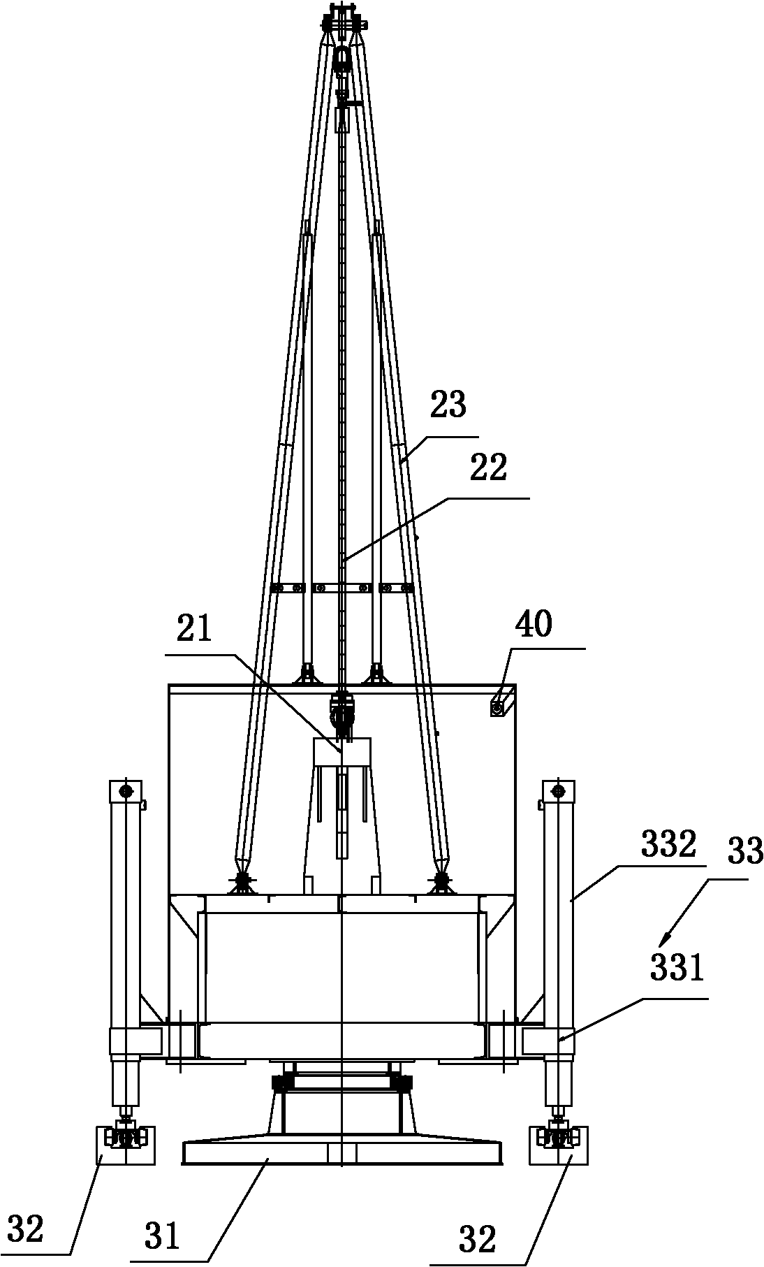 Monitoring walking drilling equipment