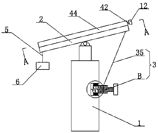 Photovoltaic power generation charging pile applied to smart city