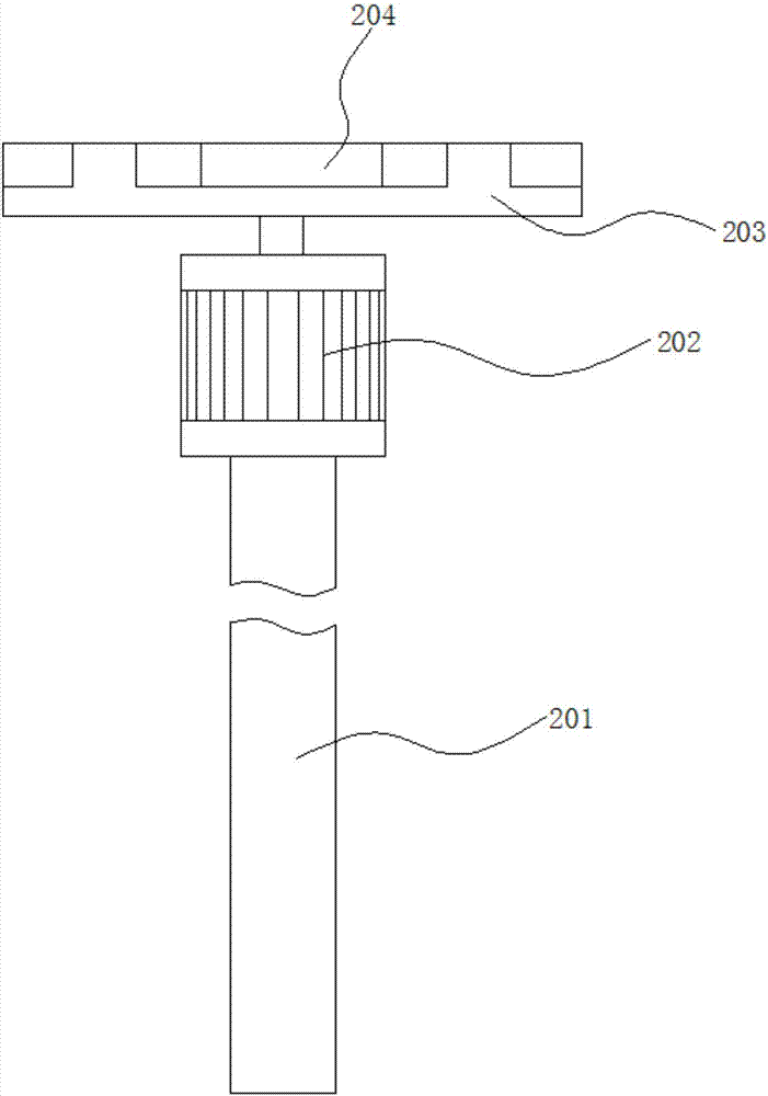 Giant wheel type lifting vehicle carrying device