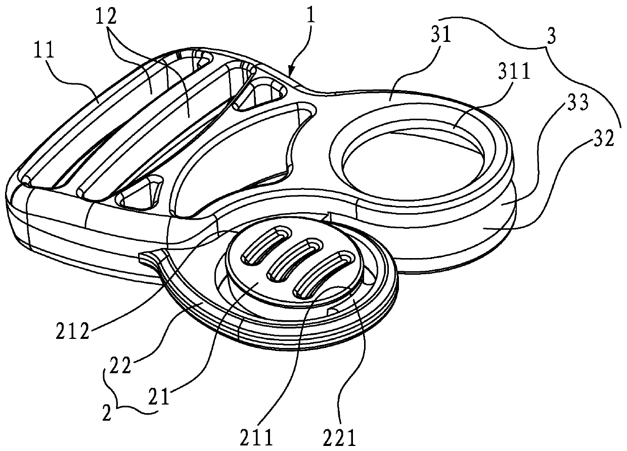 Buckle tool, double-buckling buckle tool and combined buckle tool