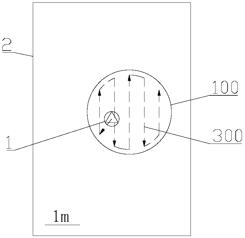 Working method of robot cleaner