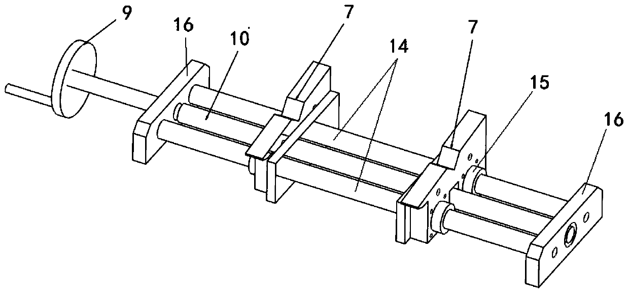 Steel pipe length measuring device