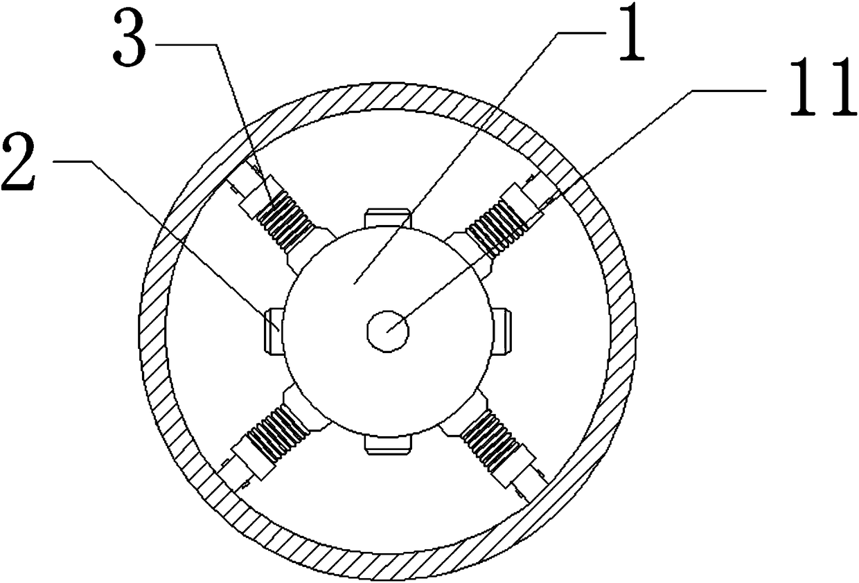 Pipeline oil stain cleaning device