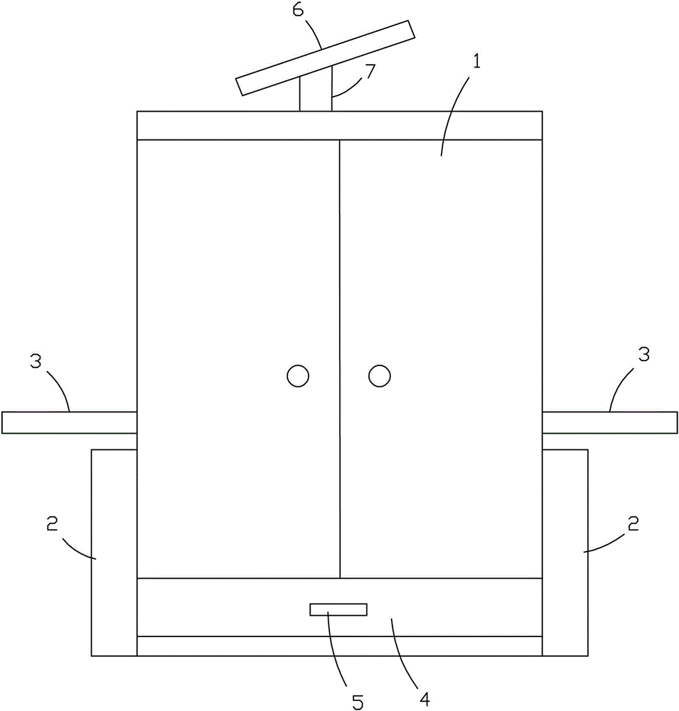 Multifunctional distribution box with functions of tool storage and music playing