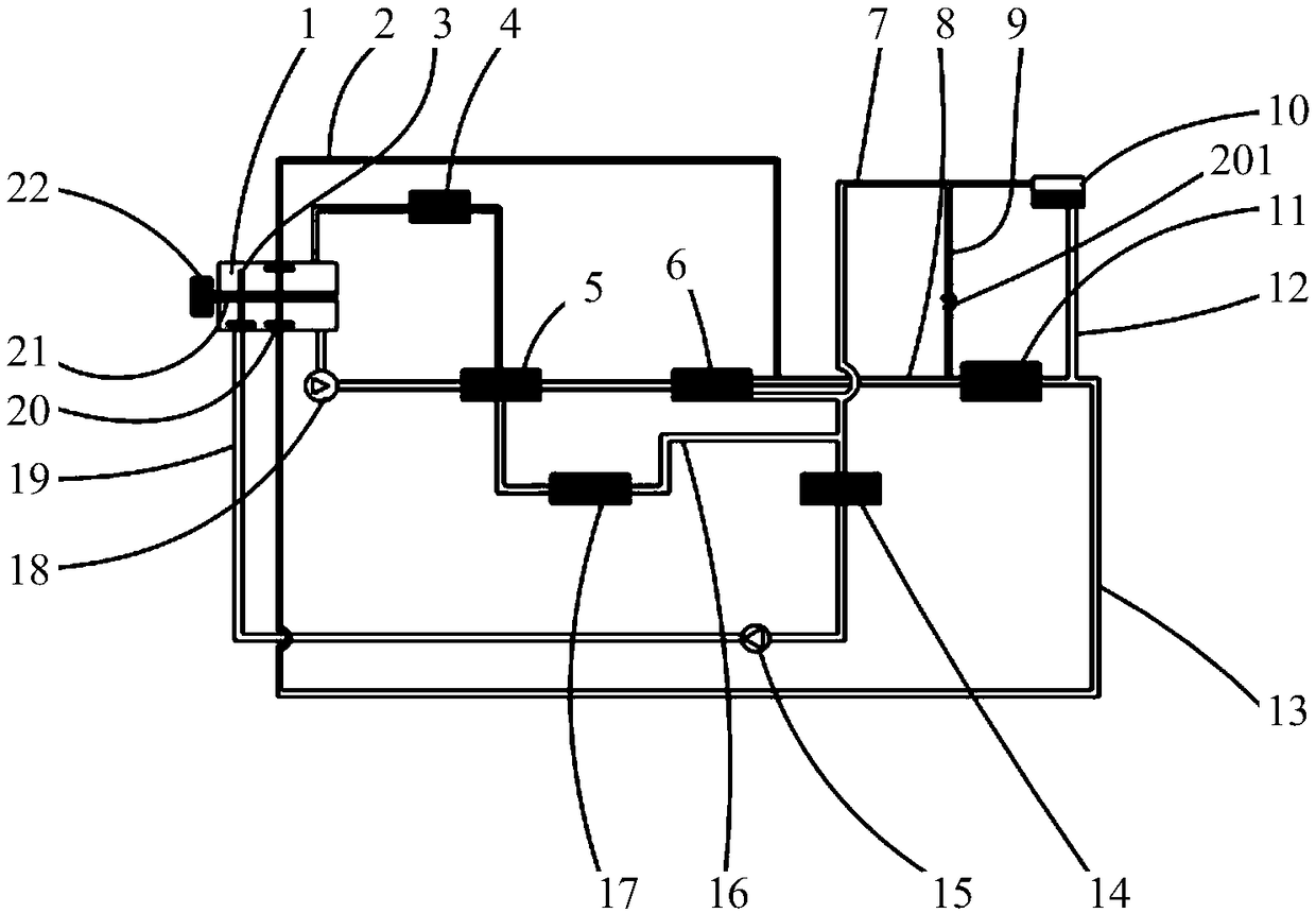 Cooling system and vehicle