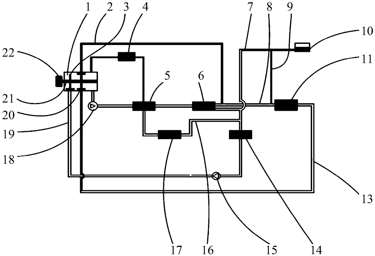 Cooling system and vehicle