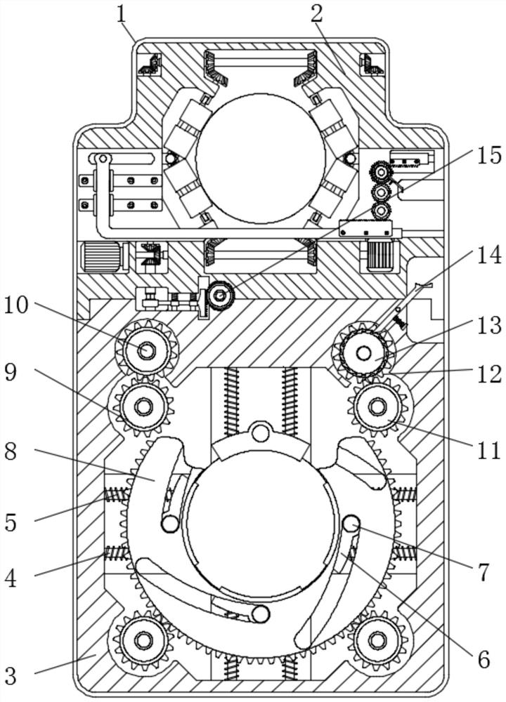 Energy-saving and environment-friendly high-voltage wire automatic rapid feeding and arranging structure