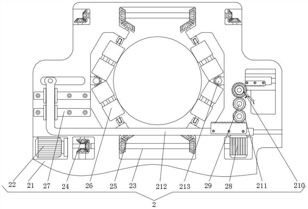 Energy-saving and environment-friendly high-voltage wire automatic rapid feeding and arranging structure