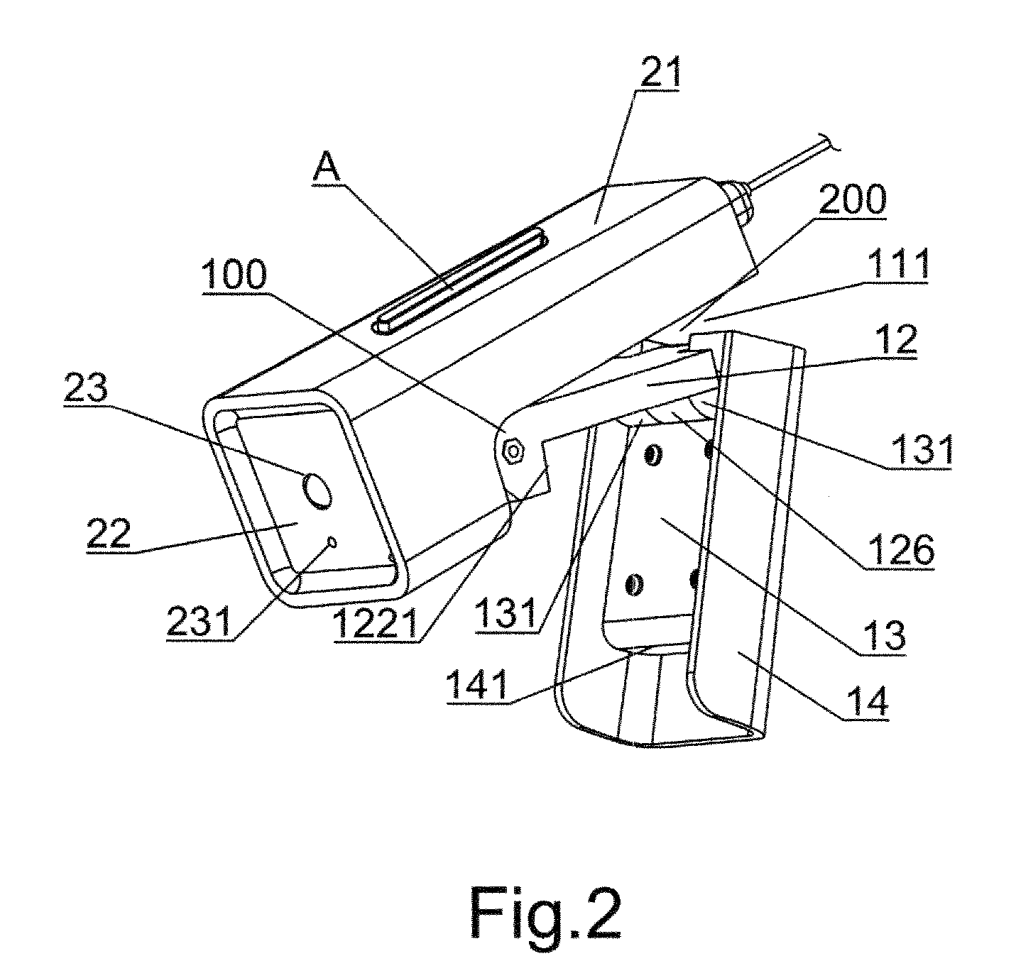 Network Video Camera Having Dual-Joint Holder Structure