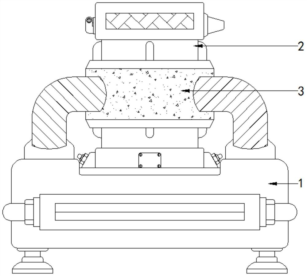 Test instrument for liquid-solid extraction separation