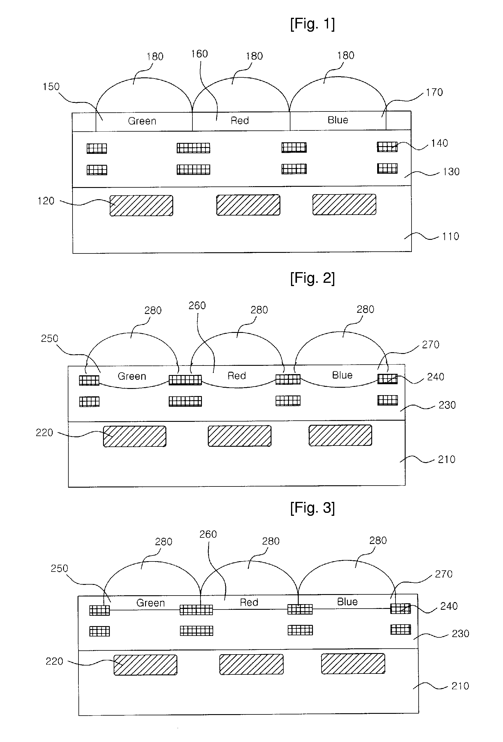 Image Sensor with Color Filters and Method of Manufacturing the Same