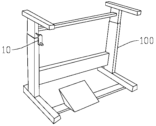 Liftable mechanism applicable to sewing machine