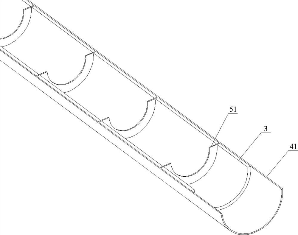 Inhaul cable body with fireproof shell and manufacturing method of inhaul cable body