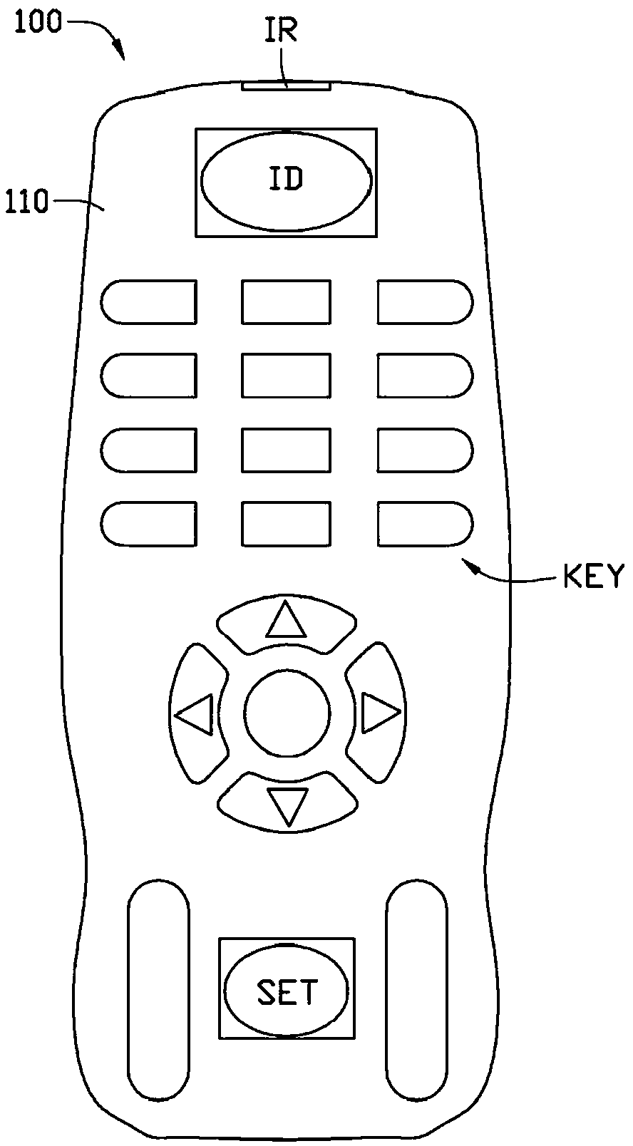 Television remote control