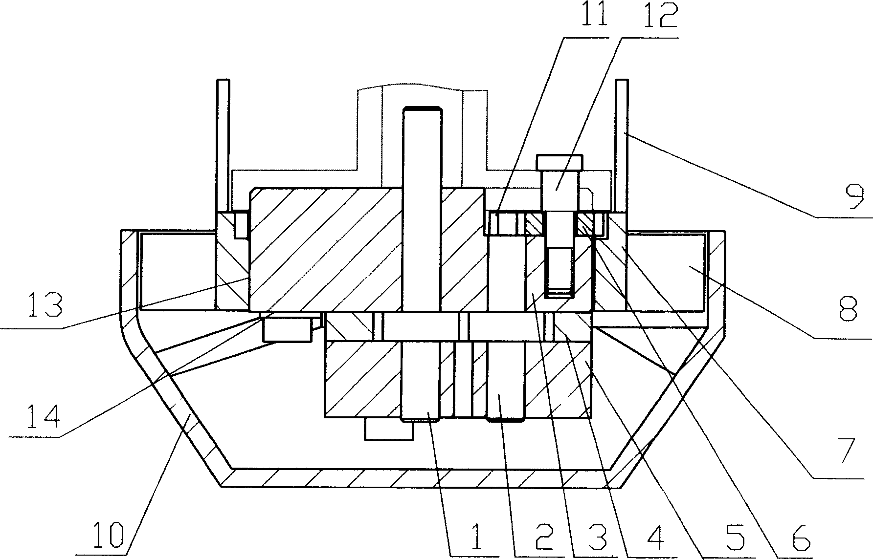 Lubricating gearing pump with high oil-absorbing performance