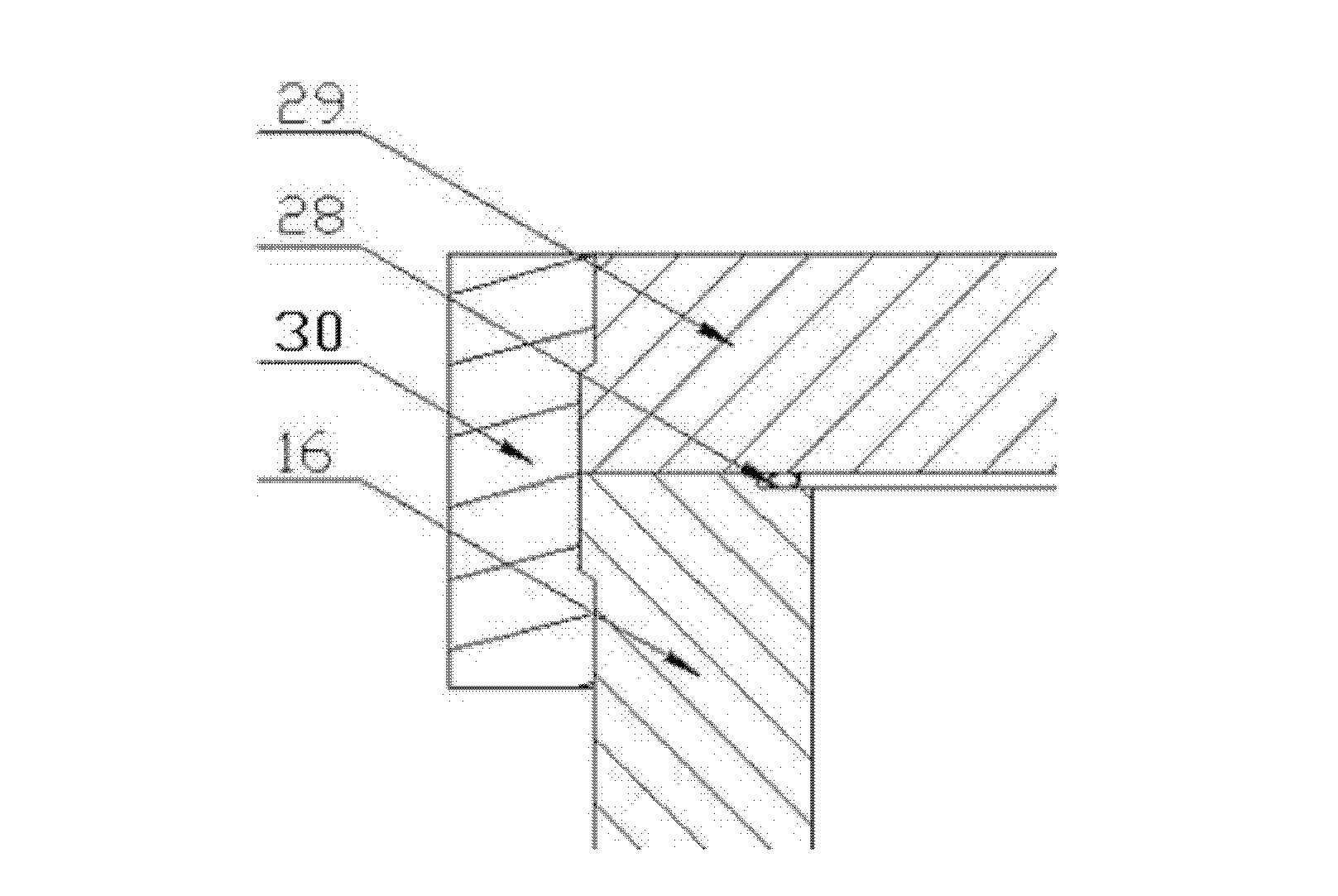 Spontaneous ignition point test device in high-pressure oxygen-rich environment