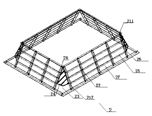 Ventilation air methane (VAM) suction device