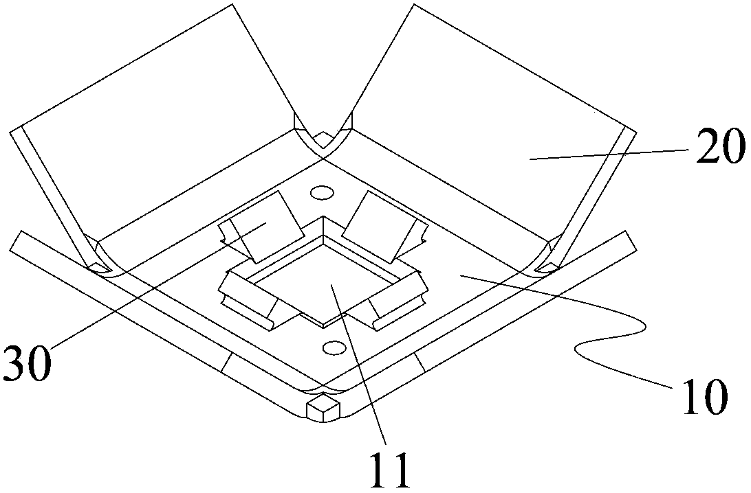 Oil blocking element and compressor with same