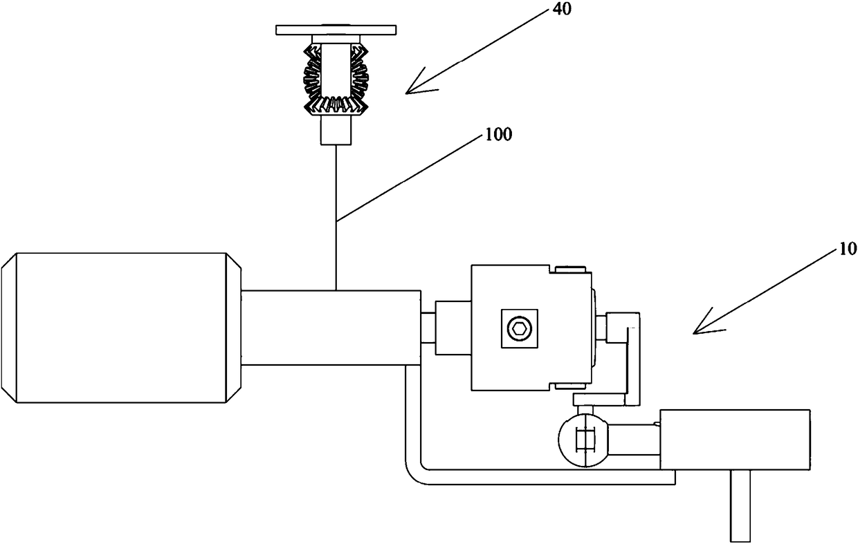 Garden mower with lighting device