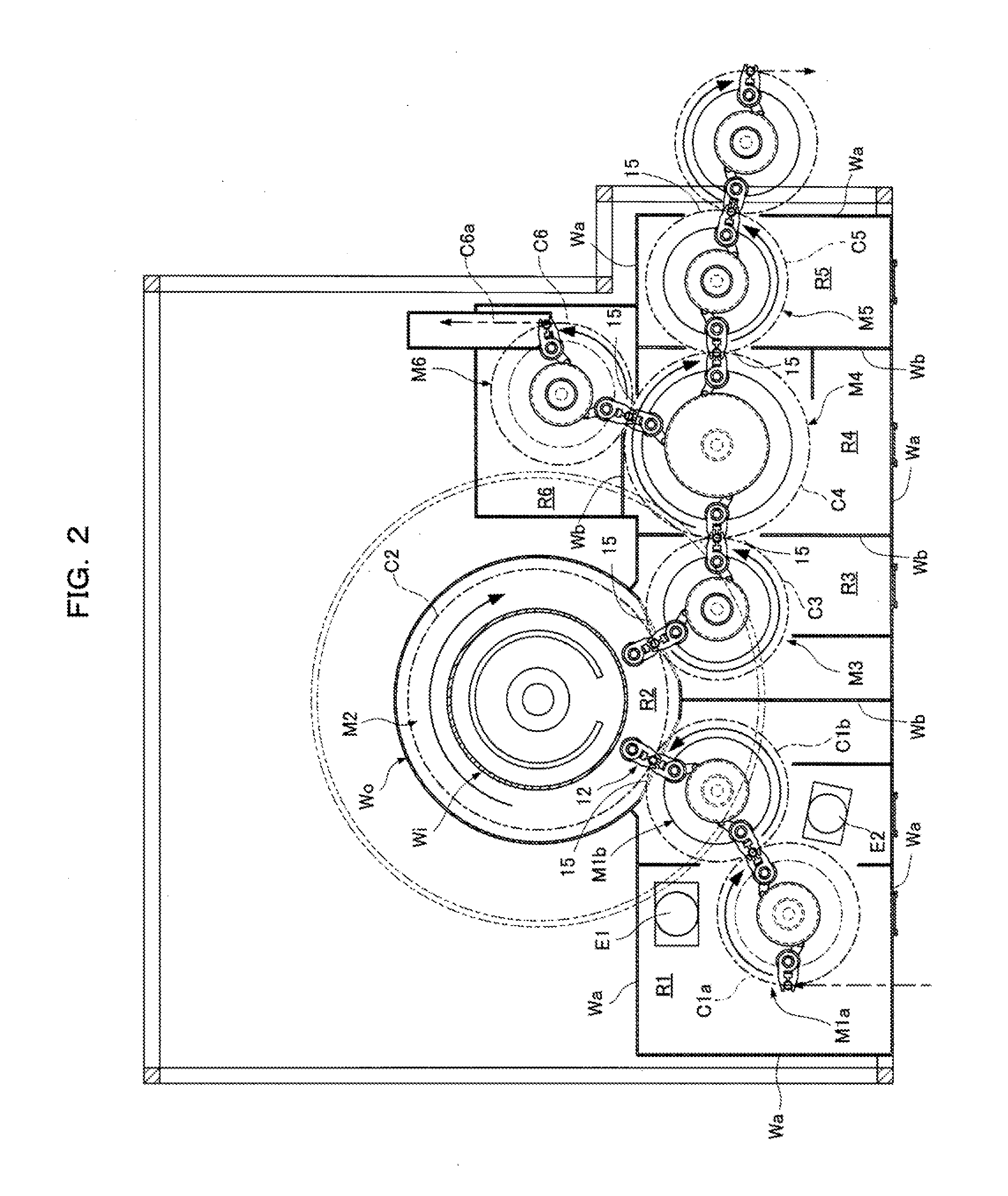 Shield and electron beam container sterilization equipment