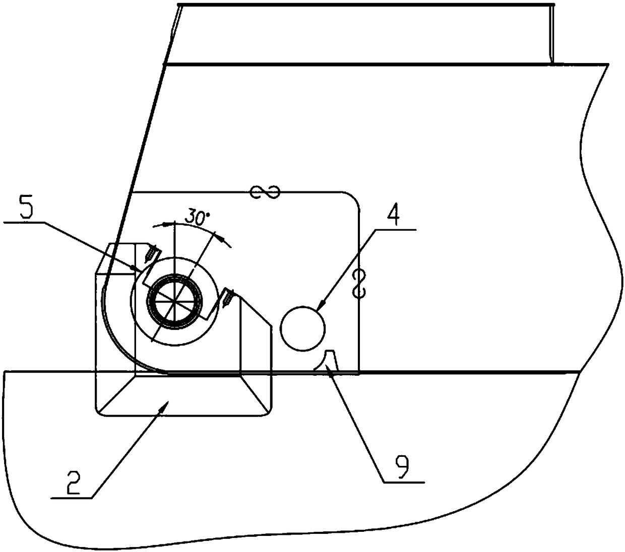 Method for maintaining bearings of crane span structures of cutter suction dredgers