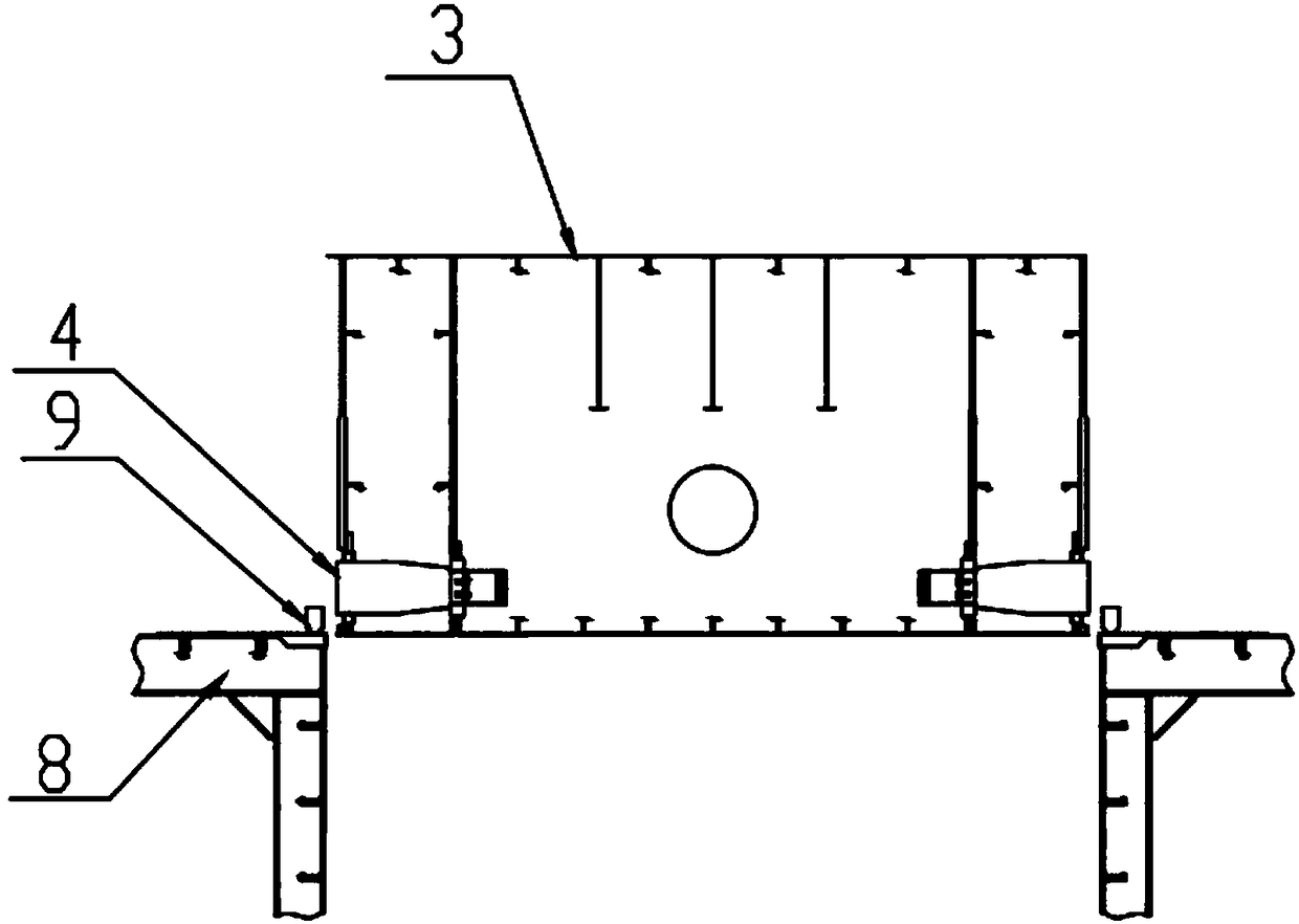 Method for maintaining bearings of crane span structures of cutter suction dredgers