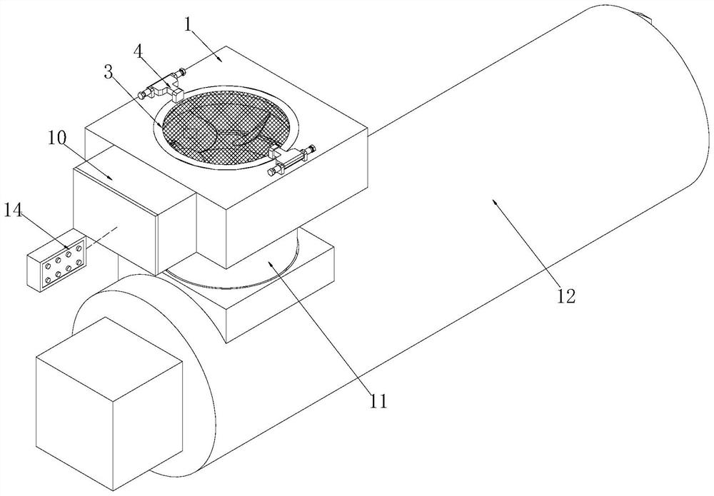 Rainwater backflow prevention device with automatic alarm and pipeline blockage prevention functions