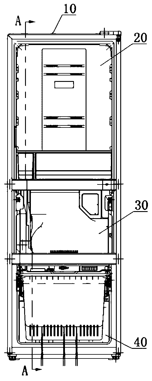 Refrigerator with ice maker