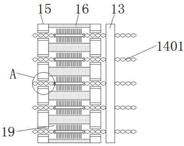 A vehicle exhaust emission pretreatment device capable of purifying flue gas