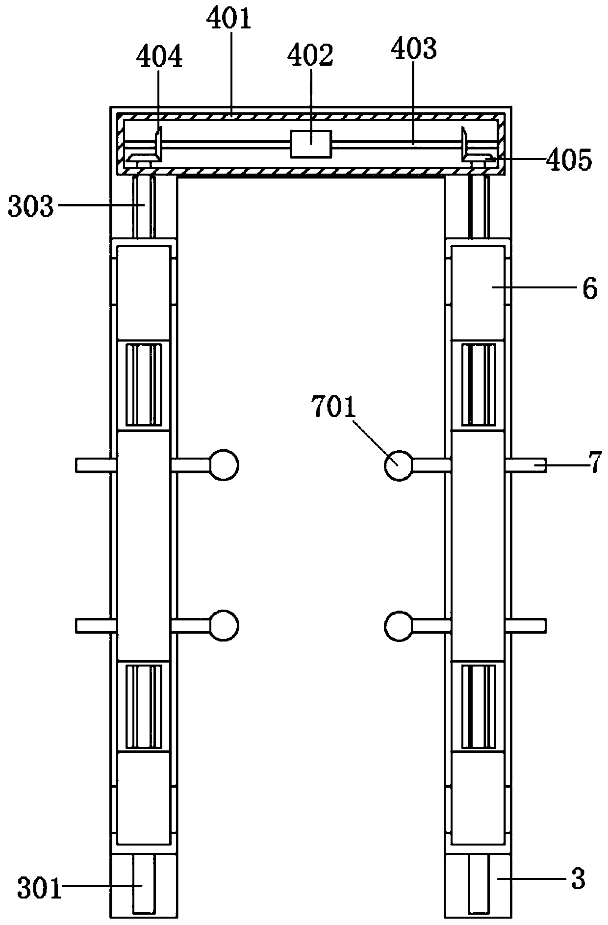 Aircraft landing gear lifting device and lifting method thereof