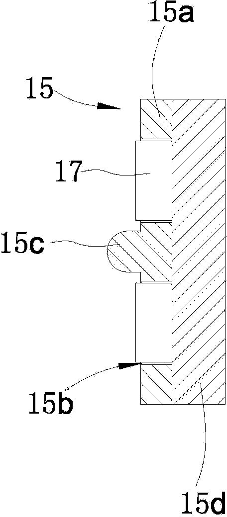 Grinding filter component and bone slurry machine