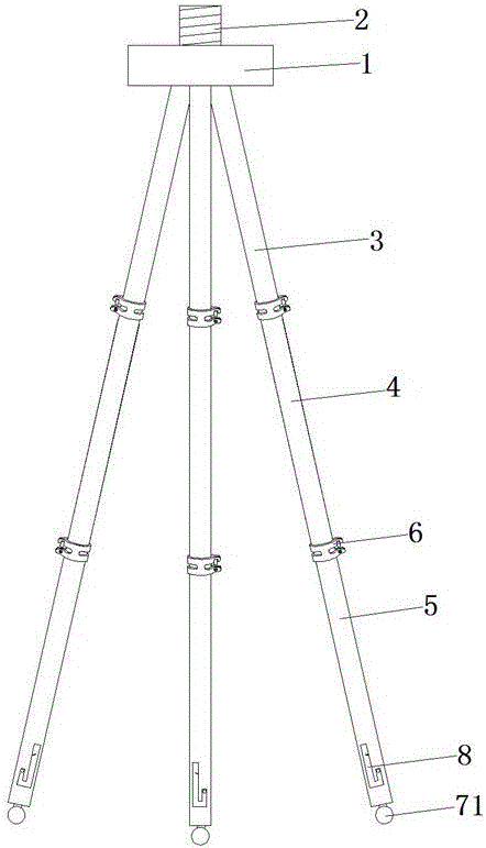 Panorama camera folding type assembly mechanism