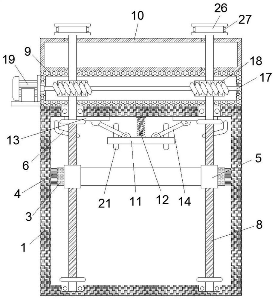 Self-cleaning hot air circulation air box