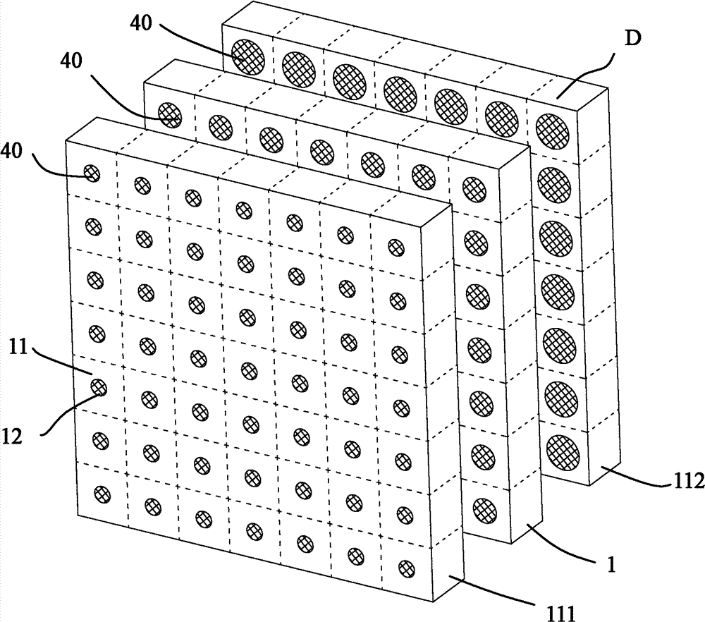 Transitional waveguide made of metamaterials