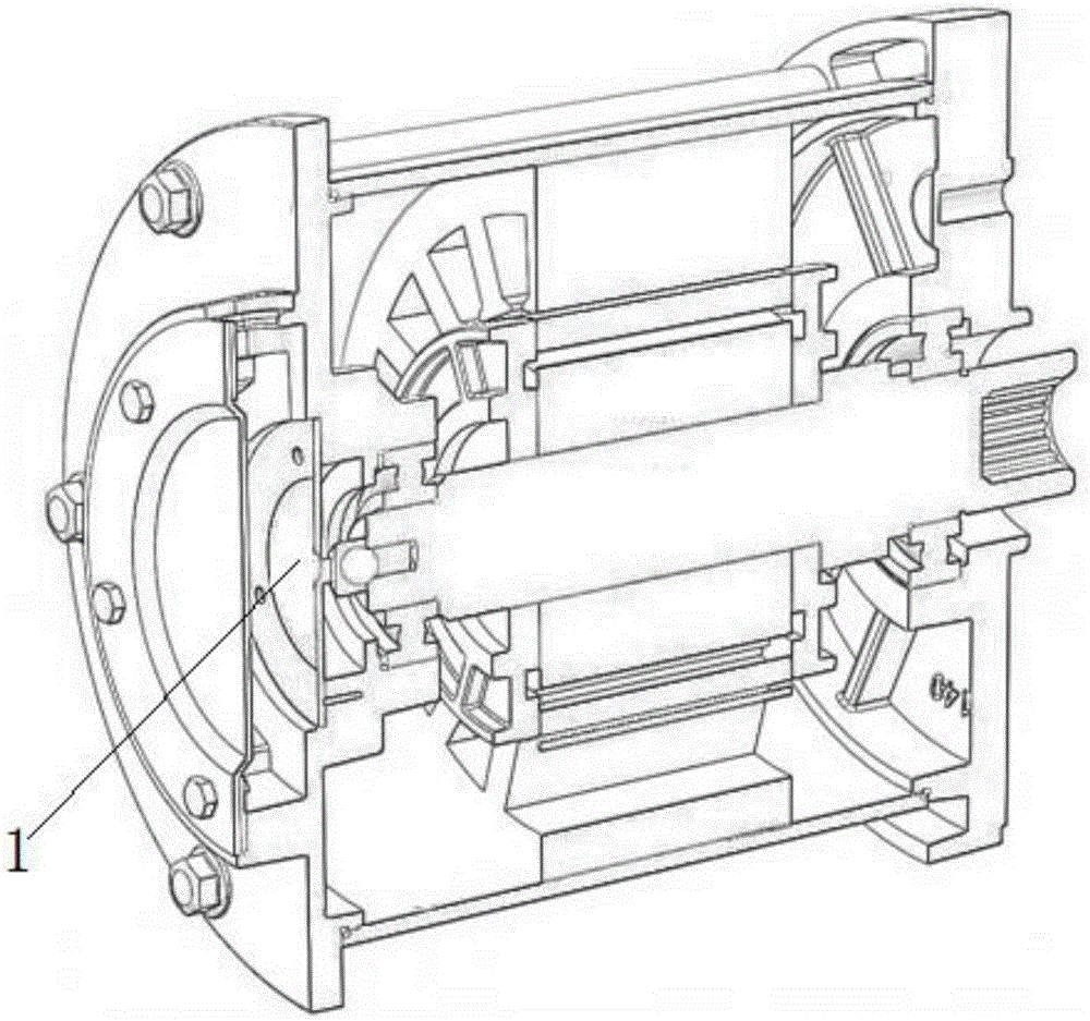 Magnetic coding permanent magnet synchronization method used for driving of electric vehicle