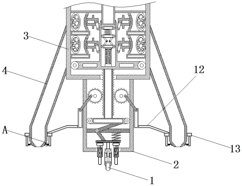 Adhesive dispensing device for production of masks worn by medical staff