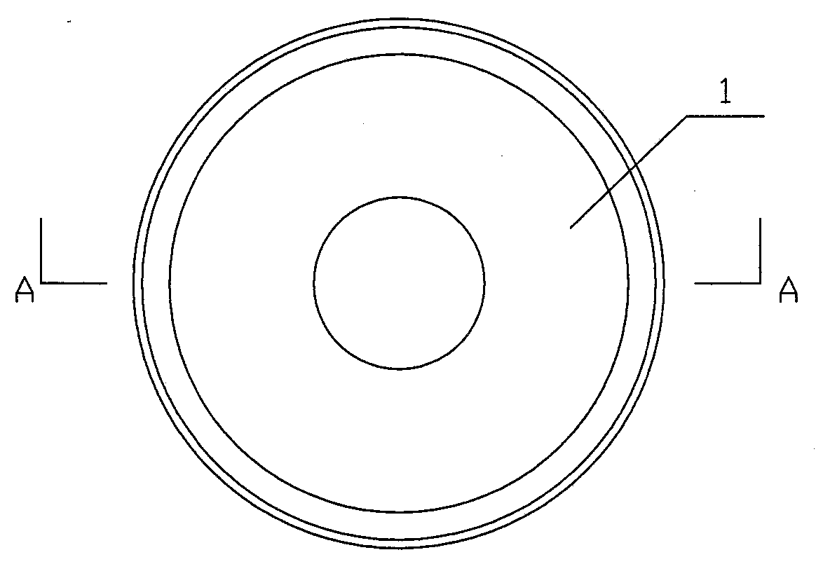 Ladle down nozzle with bowl-shaped seal ring