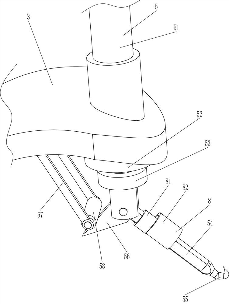 Automatic feeding machine of sterilized cotton balls for surgical department