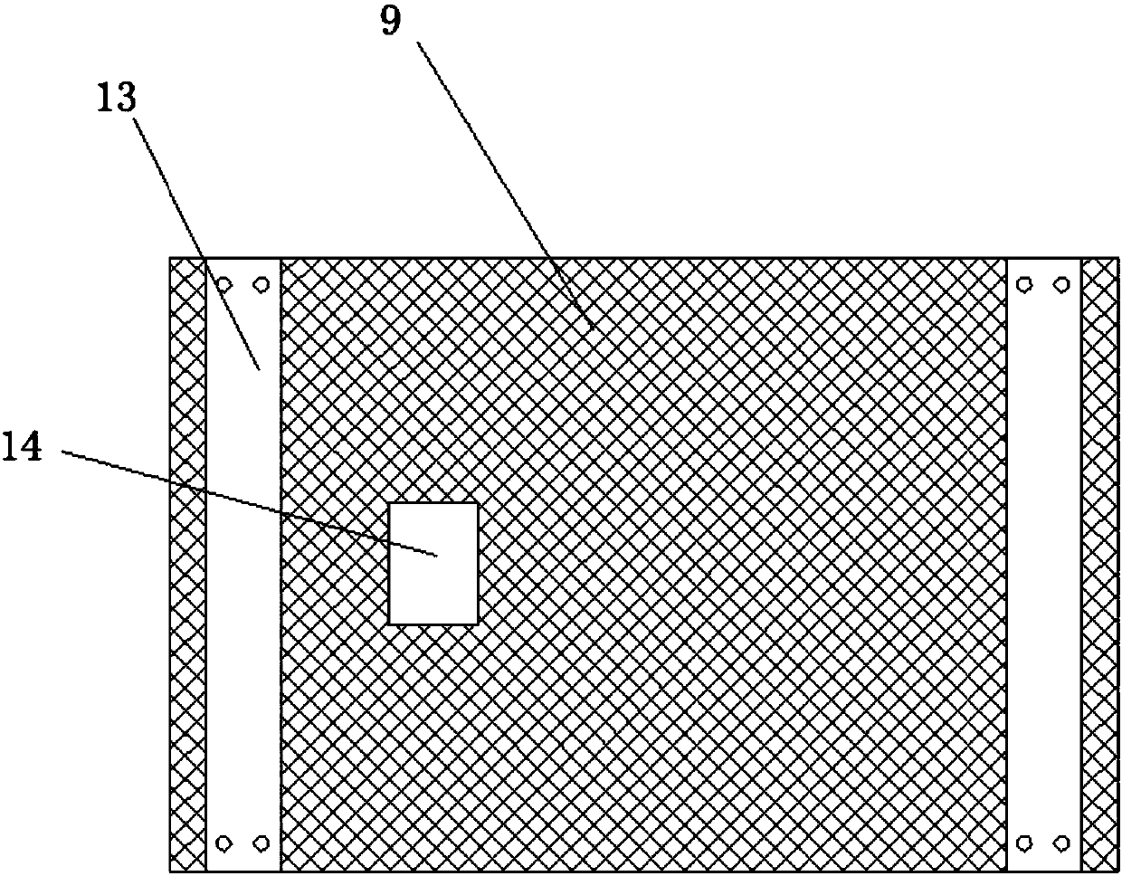 Straw impurity removing device