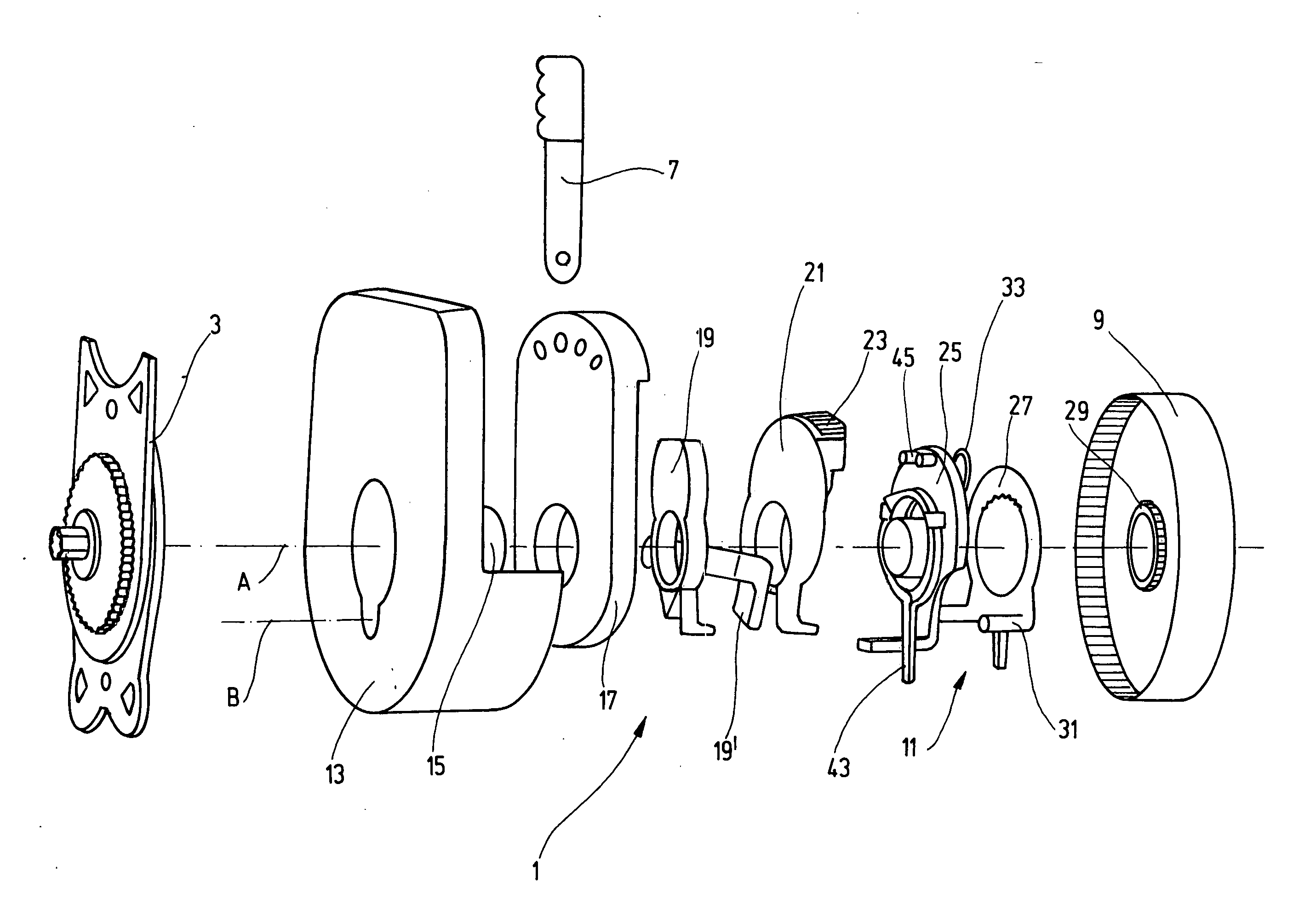 Rotary actuator for an adjuster of a vehicle seat