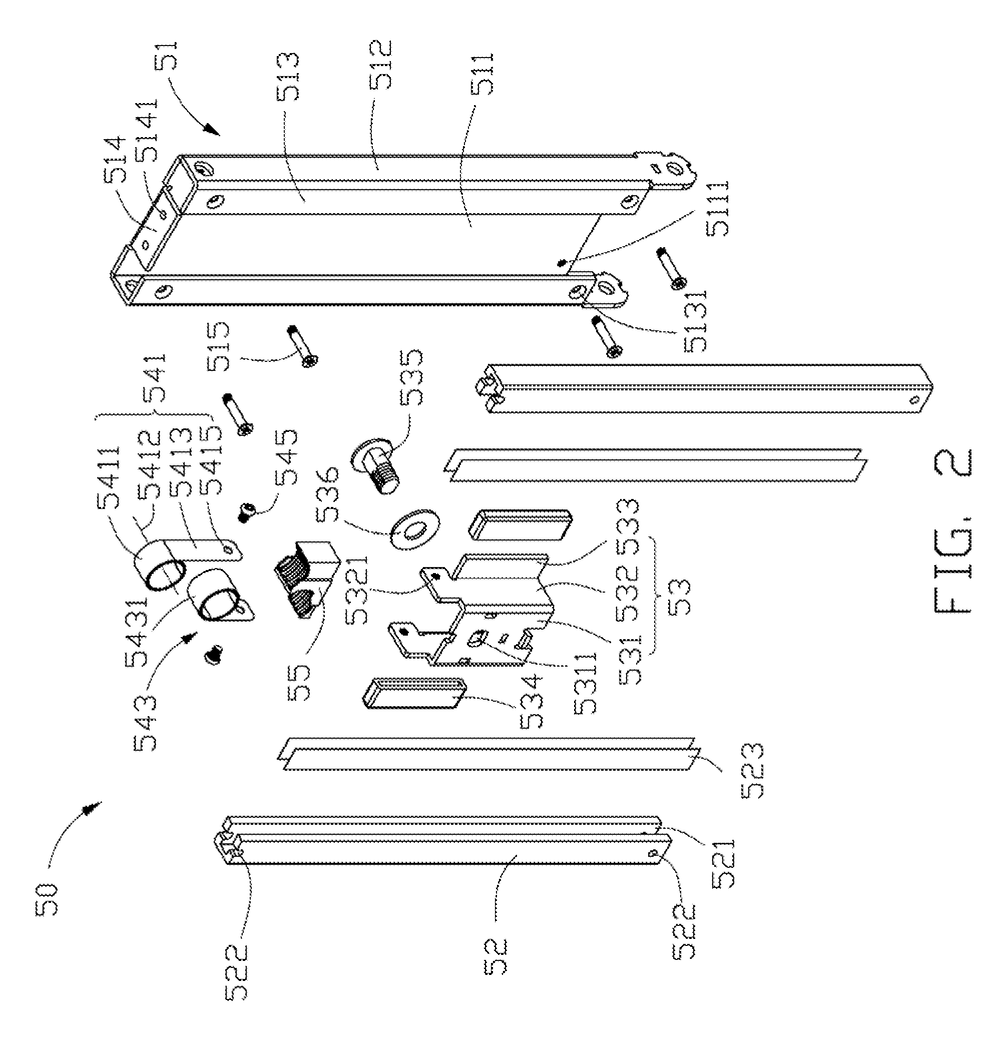 Adjustment module