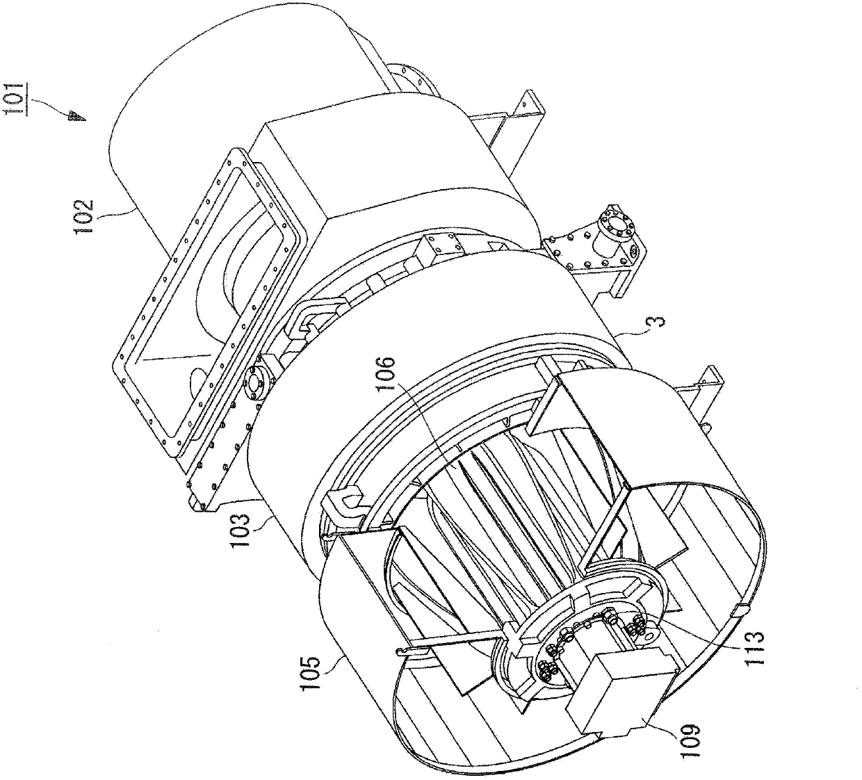 Silencer for supercharger, and supercharger and hybrid supercharger each comprising same