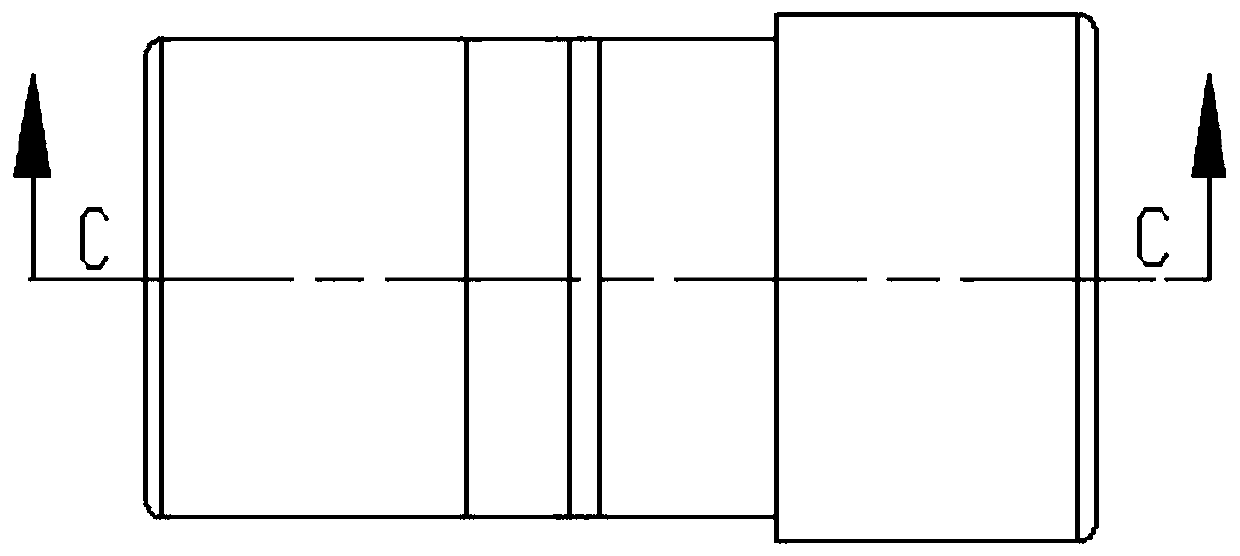 Storage vessel with double cavities