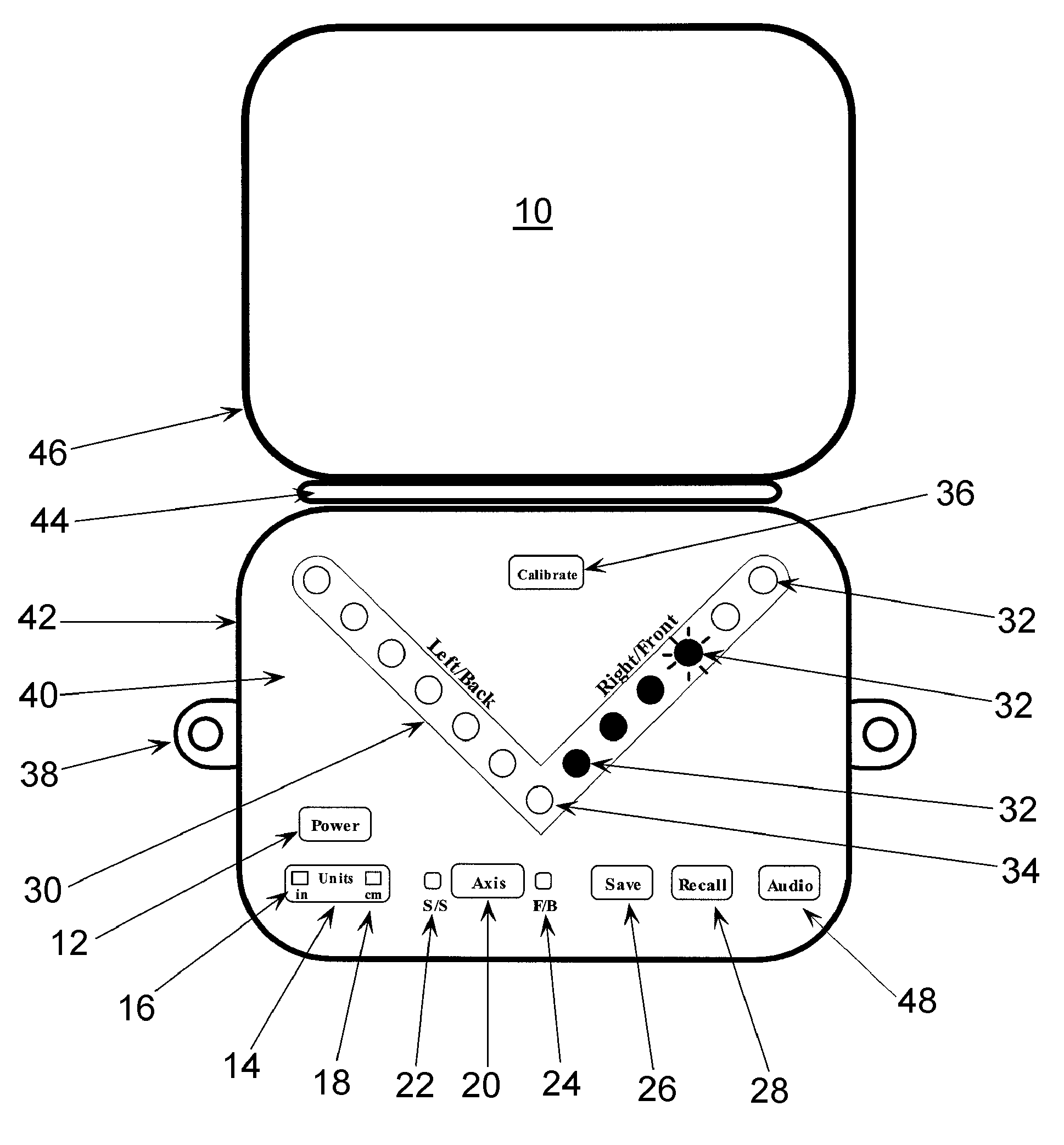 Electronic Level Indicator for Recreational Vehicles and Other Mobile Platforms