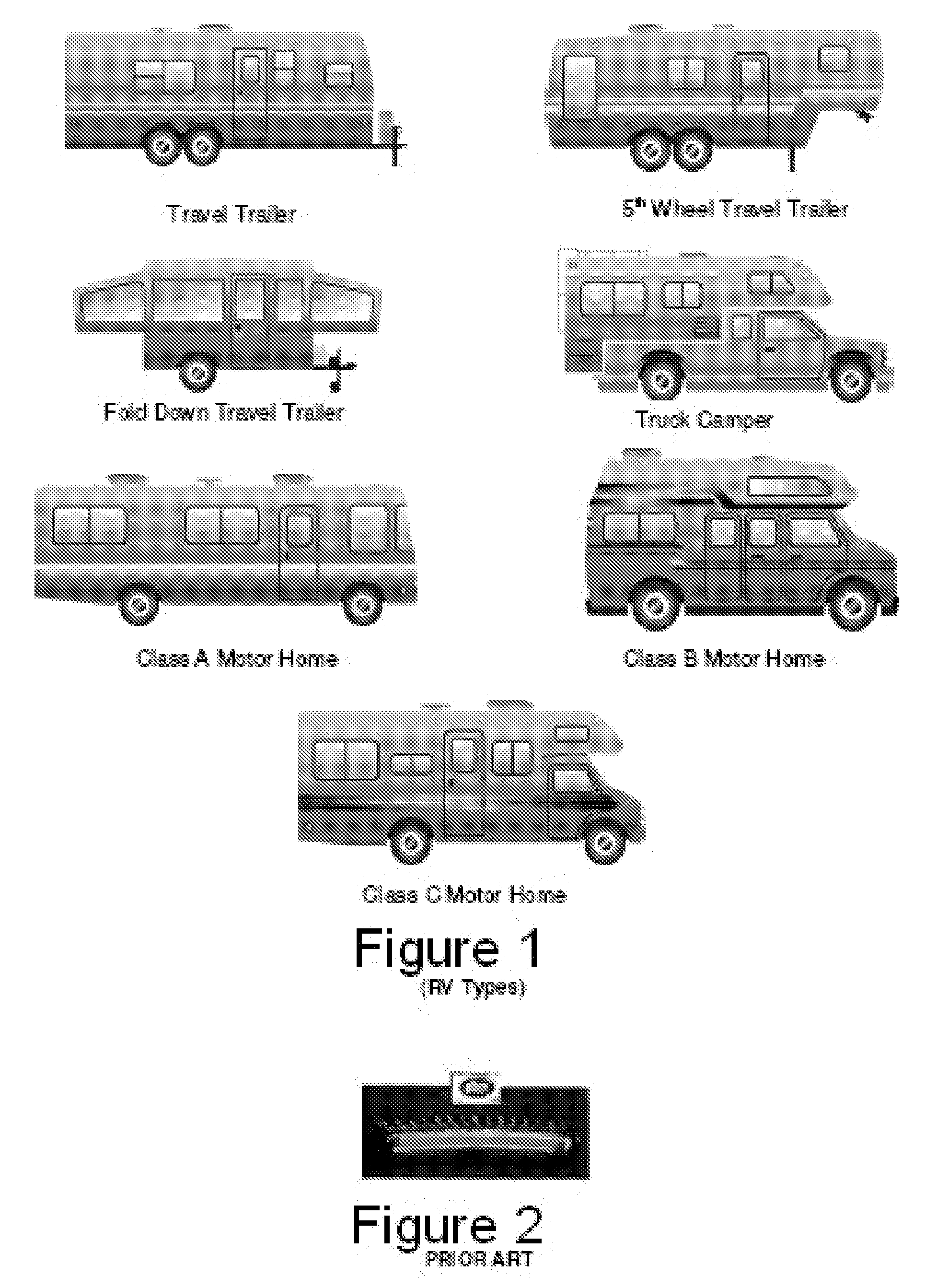 Electronic Level Indicator for Recreational Vehicles and Other Mobile Platforms