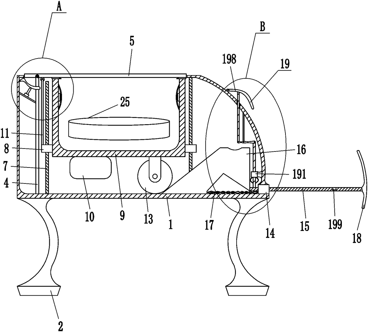 Cosmetic display device