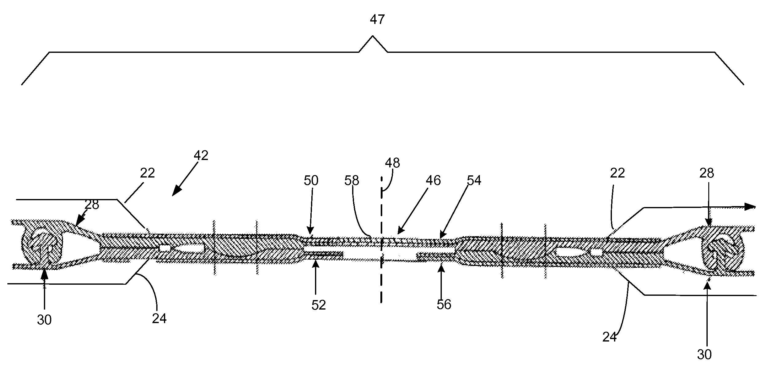 Closure arrangement with tear guide for allowing access to zipper flanges in a package