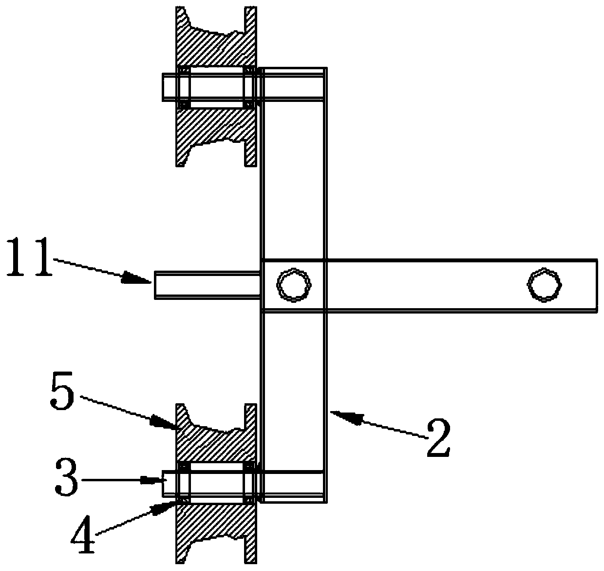 Lamp cloth mounting device