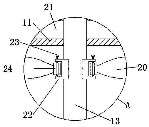 Apparatus and method for treating electroplating plant area sewage